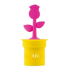 MosquitNo Pot de Fleur Anti-Insectes Jaune 1 Pièce