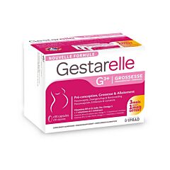 Gestarelle G+ Grossesse 90 Gélules PROMO 3 Mois dont 1 Mois Offert