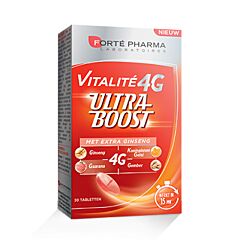 Forté Pharma Vitalite 4G Ultra Boost Ginseng 30 Tabletten