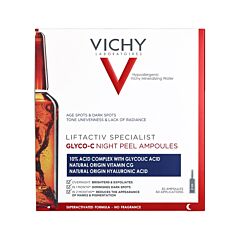 Vichy Liftactiv Specialist Glyco-C Hyperpigmentatie Night Peeling Ampullen 30x2ml