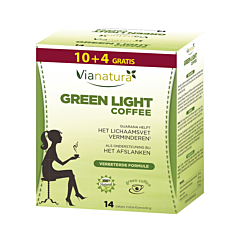 Vianatura Green Light Coffee 10 + 4 Zakjes GRATIS