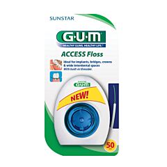 Gum Access Floss Flossdraad 50m 1 Stuk