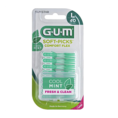 Gum Soft-Picks Comfort Flex Cool Mint - Large - 40 Pièces