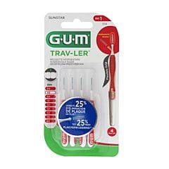 Gum Trav-Ler Interdentale Borstel 0,8mm 4 Stuks