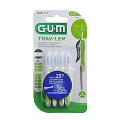 Gum Trav-Ler Interdentale Borstel 1,1mm 4 Stuks