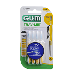 Gum Trav-Ler Brossette Interdentaire 1.3mm 4 Pièces