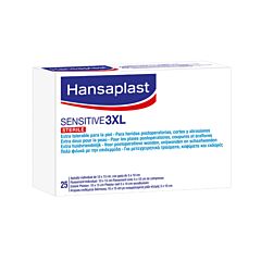 Hansaplast Sensitive 3XL 10cmx15cm 25 Pansements Extra-Doux Stériles