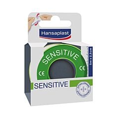 Hansaplast Sensitive Hechtpleister 5mx2,5cm 1 Rol