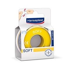 Hansaplast Hechtpleister Soft 5mx2,5cm 1 Rol