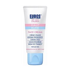 Eubos Haut Ruhe Bébé & Enfant Crème Visage Sans Parfum Tube 30ml