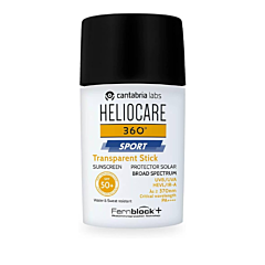 Heliocare 360° Sport Transparant Stick SPF50+ - 25g