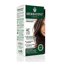 Herbatint Soin Colorant Permanent Cheveux 4C Châtain Cendré Flacon 150ml