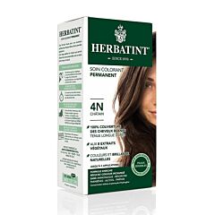 Herbatint Soin Colorant Permanent Cheveux 4N Châtain Flacon 150ml