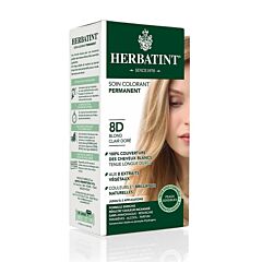 Herbatint Soin Colorant Permanent Cheveux 8D Blond Clair Doré Flacon 150ml