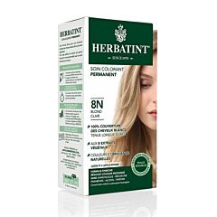 Herbatint Soin Colorant Permanent Cheveux 8N Blond Clair Flacon 150ml