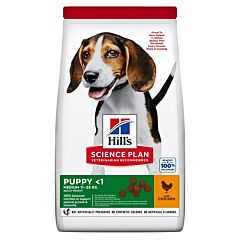 Hill's Science Plan Puppy <1 - Chiot Medium 11 à 25kg - Poulet 2,5kg