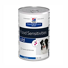 Hills Prescription Diet Food Sensitivities Z/D Hondenvoer 370g NF