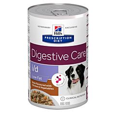 Hill's Prescription Diet Canine - Digestive Care i/d Low Fat - Poulet & Légumes 12x354g