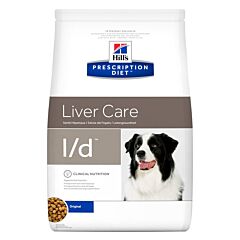 Hills Prescription Diet Canine l/d Hond 12kg 
