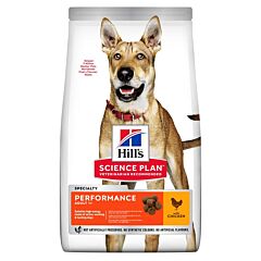 Hills Science Plan Adult Performance Hondenvoer - Kip - 14kg
