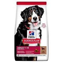 Hill's Science Plan Adult Large Hondenvoer - Lam & Rijst - 14kg