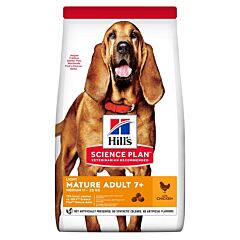 Hill's Science Plan Light Medium Mature Adult Hondenvoer - Kip - 14kg