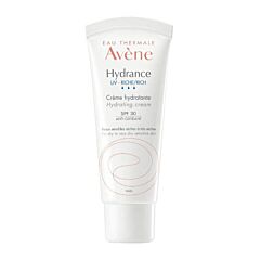 Avène Hydrance UV Riche Crème Hydratante IP30 Tube 40ml