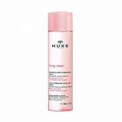 Nuxe Very Rose Eau Micellaire Hydratante 3-en-1 Peaux Sensibles Sèches Flacon 200ml