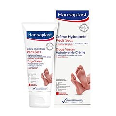 Hansaplast Crème Hydratante Pieds Secs Tube 100ml