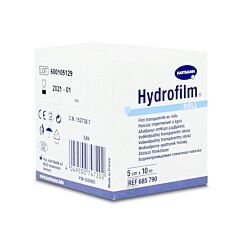 Hartmann Hydrofilm Roll Pansement de Plaie en Film Imperméable 5cmx10m 1 Pièce