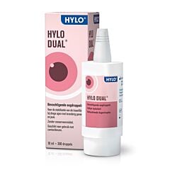 Hylo Dual Collyre Hydratant Apaisement des Irritations Flacon 10ml
