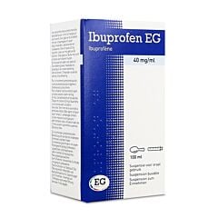 Ibuprofen EG 40mg/ml Suspension Buvable Flacon 100ml