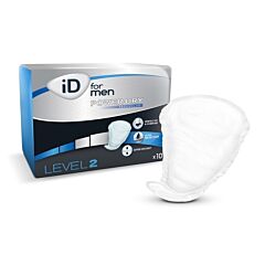 iD For Men Power Dry Level 2 Protections Masculines 10 Pièces