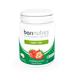 Barinutrics Ijzer Aardbei 90 Kauwtabletten