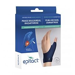 Epitact Orthèse Rigide de Repos Pouce Douloureux Rhizarthrose Taille M Main Gauche 1 Pièce