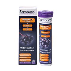 Sambucol Immuno Forte + Vitamine C + Zinc 15 Comprimés Effervescents