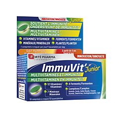 Forté Pharma ImmuVit' Junior Multivitamines & Immunité 30 Comprimés à Croquer