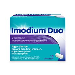 Imodium Duo 18 Comprimés