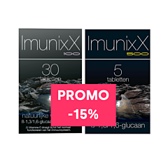 ImunixX 100 - 30 Comprimés + ImunixX 500 - 5 Comprimés Promo -15%