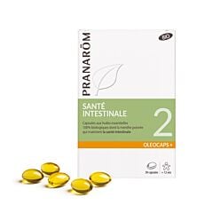 Pranarôm Oleocaps+ Santé Intestinale Bio 30 Capsules