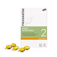 Pranarôm Oleocaps+ Santé Intestinale Bio 30 Capsules