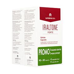 Iraltone Forte Cheveux & Ongles Duopack PROMO 90 + 30 Gélules GRATUITES