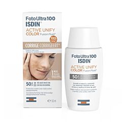 Isdin Foto Ultra Active Unify Color Fusion Fluid IP50+ Flacon 50ml