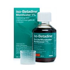 Iso-Betadine Mondwater 1% 200ml 
