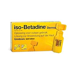 Iso-Betadine Dermique 10% - 50 Unidoses x 10ml