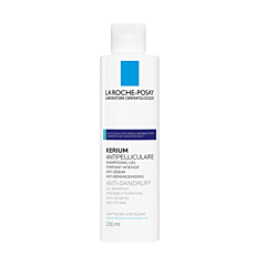 La Roche-Posay Kerium Shampooing-Gel Antipelliculaire Pellicules Grasses 200ml