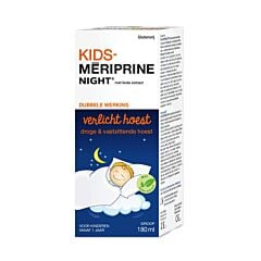 Kids Meriprine Night Siroop Droge & Vastzittende Hoest 180ml