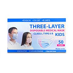 Masques Buccaux pour Enfants Type IIR 50 (5x10) Pièces