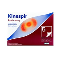 Kinespir Patch 140mg 5 Emplâtres Médicamenteux