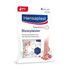 Hansaplast Pansements Ampoules Petit Format 6 Pièces